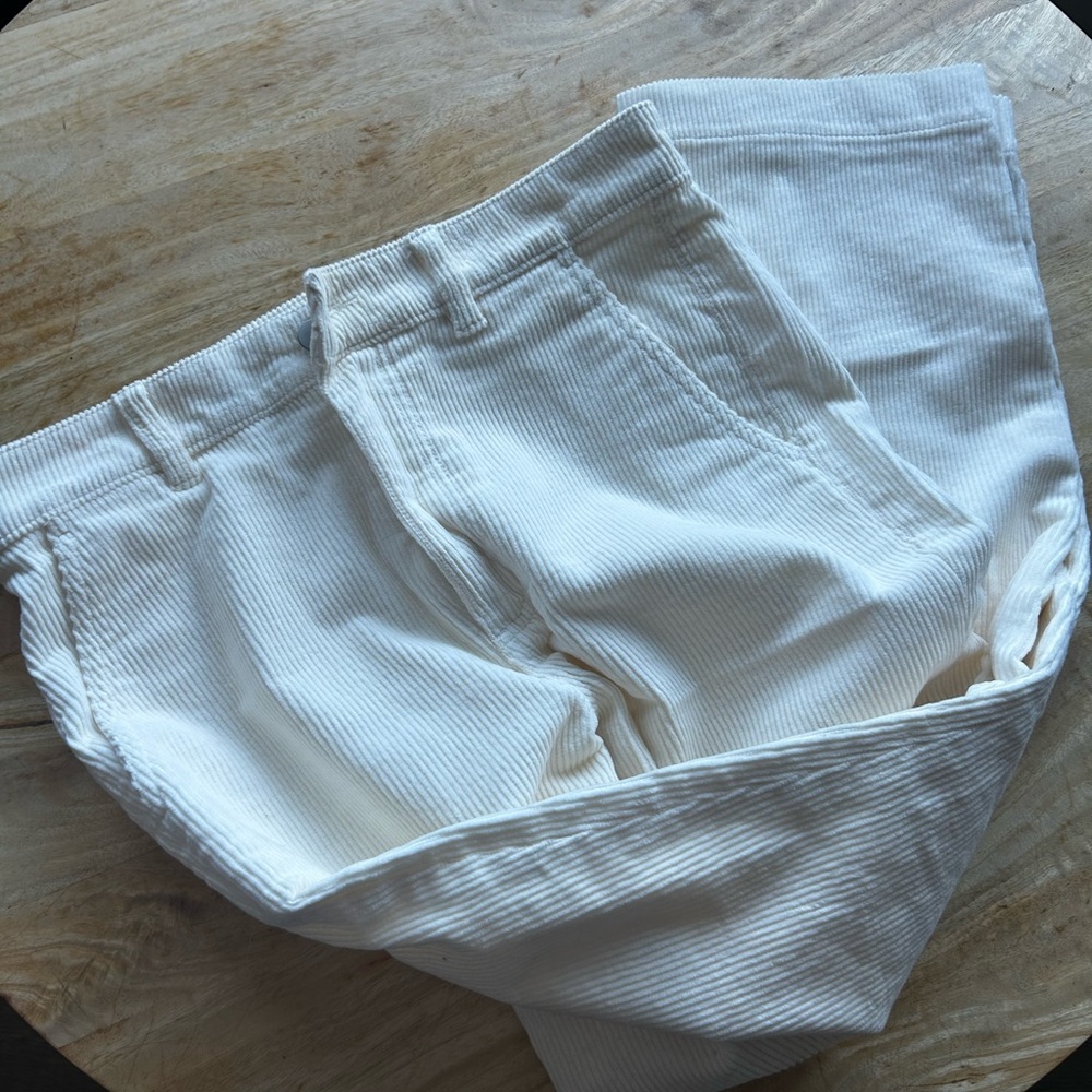 Everlane Cream Cords cropped - Picture 2 of 4